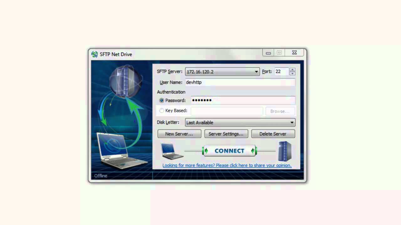 netdrive 2 connection